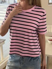 Livesso Women T-Shirts - Pink - View 4