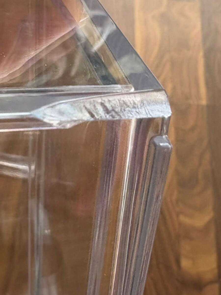 Clear Acrylic Display Case, Stackable Box, Figure Box, Assemble Vertical Display Box Stand With Black Base, Popular Character Dust Box, Dustproof Protection Showcase For Collectibles Memorabilia FigurinesFull Mitt Figure Case, Acrylic, Collection Case, Easy To Assemble, Stain Resistant, Gloves, Cleaning Cloth, Acrylic Case, Care Instructions, Instruction - Black - View 1