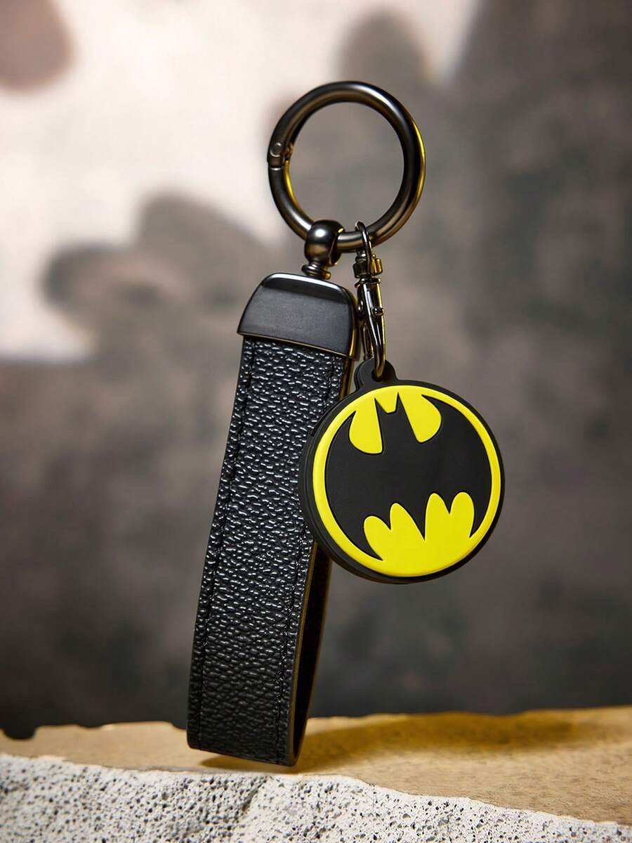 BATMAN X SHEIN Vỏ chìa khóa dễ thương và vui nhộn - màu đen - Xem 1