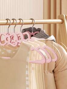 Bộ 20/10 Móc Treo Quần Áo Bằng Nhựa Hình Nơ, Tiết Kiệm Không Gian, Mỏng, Chống Trượt, Móc Treo Áo Khoác Chắc Chắn, cho Áo Khoác, Áo Sơ Mi, Váy, Quần, Khăn Khăn, Cà Vạt, Lý Tưởng Để Sắp Xếp Đồ Dùng Trong Nhà - Một kích thước phù hợp với tất cả - Xem 2
