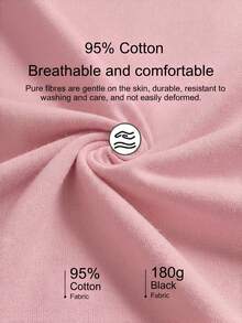 CovetEZ 95%棉质休闲粉色针织蕾丝拼接两件套长袖上衣，女士夏季款 - 粉色 - 查看 3