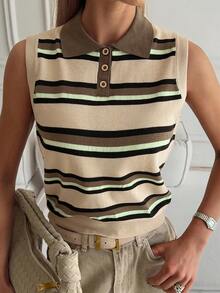 Women Knit Tops - White - View 4