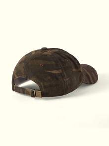 1pc Unisex American Retro Chic Camo Cross Embroidery Baseball Cap, Streetwear Style, Versatile For Summer - Peaked Cap - View 10
