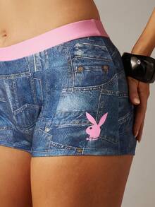 Missguided x Playboy Bộ áo ngực và quần lót nữ - Nhiều màu - Xem 6