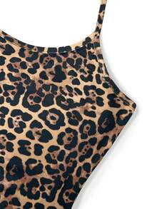 SHEIN Sweetro Sweetra Women's Leopard Print Mermaid Hem Fitted Elegant Halter Neck Dress Maxi Women Outfit Flirla Women Leopard Print Halter Neck Bodycon Fish Tail Dress Maxi Women Outfit Women's Leopard Print Mermaid Hem Fitted Elegant Halter Neck Dress Maxi Women Outfit SHEIN Unity 1pc Women Minimalist Fashion Elegant Elegant Short Dress Y2K Outfit Holiday Party Birthday Dress  Maxi Women Outfit - Multicolor - View 8