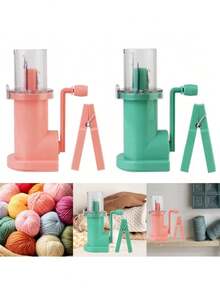 1 Buah Mesin Rajut Tangan Portabel Kreatif, Alat Tenun, Spool Rajut Multifungsi, Alat Pembuat Gelang DIY, Set Spool Benang Rajut Manual untuk Kerajinan, Dekorasi Rumah, Perjalanan, Hadiah untuk Wanita dan Dewasa - warna-warni - View 4