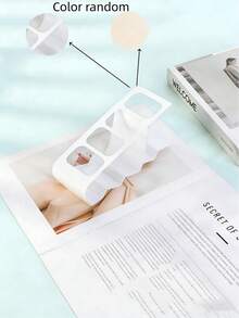 1PC Free Drill TV Remote Holder Stand Creative Non Slip Multifunctional Desktop Organizer Simple Home Storage Solution For Living Room Office Black White Universal Remote Control Shelf Hot - Multicolor - View 17