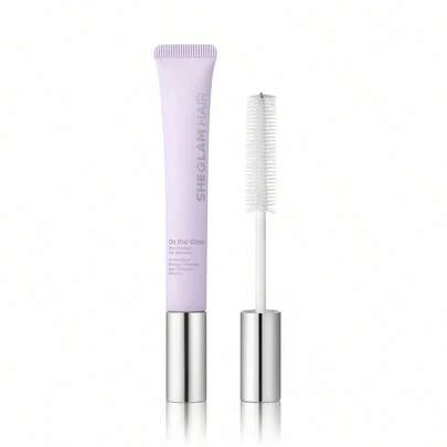 SHEGLAM HAIR On The Glow Style Keeper Hair Mascara, Frizz & Flyaway Hair Taming Wand, Hair Finishing Stick, Soft Hold Without Clumps, No Sticky Residue, Easy To Rinse Out, Sweat-Proof Formula That Lasts Through Work, Outings And Leisure For Flyaways & Baby Hairs Birthday Gift Holiday Pink Vibe Makeup Beach School Festivals Rose Girl Hair Care Y2K Mother's Day Travel Essential Vacation Summer Cruise Essentials