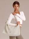 GLOWMODE Large 15L QuiltedEase Everyday Shoulder Bag Large Tote With Adjustable Strap Zipper Compartments Interior Pocket Daily Casual Wear