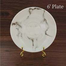 1pc Gold Iron Display Stand, Gold Iron Easel Plate Display Photo Holder Stand, Displays Picture Frames, Cookbooks, Decorative Plates, Tablets And Art - Gold - View 17