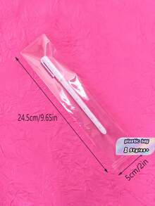 SHEIN 100 chiếc túi đựng trong suốt, đơn giản và thiết thực, đa chức năng, ngày lễ tình nhân, đám cưới, sinh nhật, hộp đựng đồ - Trong sáng - Xem 2
