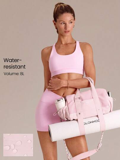 GLOWMODE Bolso de hombro resistente al agua con correa para un fácil transporte, con bolsillo extraíble nano para uso diario y casual
