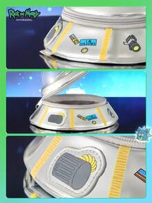 Rick and Morty X SHEGLAM Space Adventure 化妝包 品牌 美容 化妝 化妝品 適合女性與女孩 完美搭配夏季春季 Y2K 時尚 流行 生日 母親節禮物 假期 派對準備就緒 最佳顏色 - 淺粉色 - 查看 4