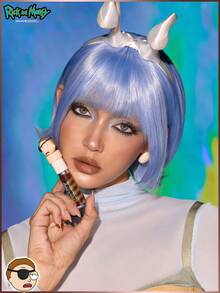 Rick and Morty X SHEGLAM Multiverse Swirl 唇彩-Evil Morty 品牌美妝化妝品 適合女士與女孩 - Evil Morty - 查看 6