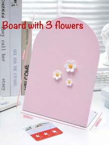 Magnetic Message Board & Card Holder Display, Desktop Notepad Organizer With Vertical Badge Storage, Office Desk Accessory & Workspace Organizer - one-size - View 21