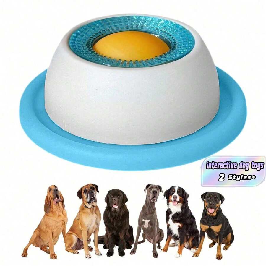 Mainan Jilat untuk Anjing, Mainan Interaktif untuk Anjing, Dispenser Makanan Lambat untuk Pelatihan Anak Anjing, Pengayaan, Aksesori Kandang Pemberian Makan Kucing - 50 ml - View 1