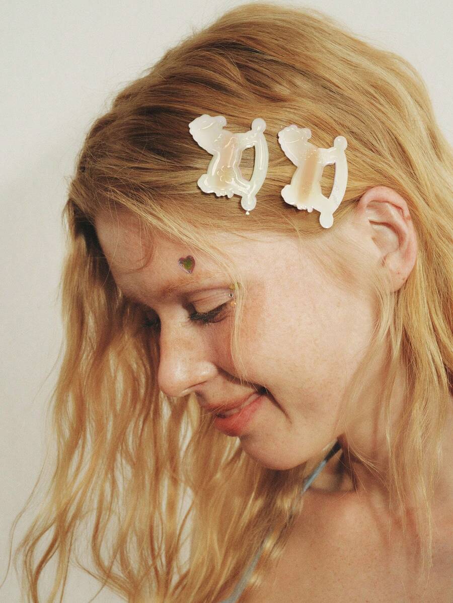 Cute Pony Hairpin - Multicolor - View 1