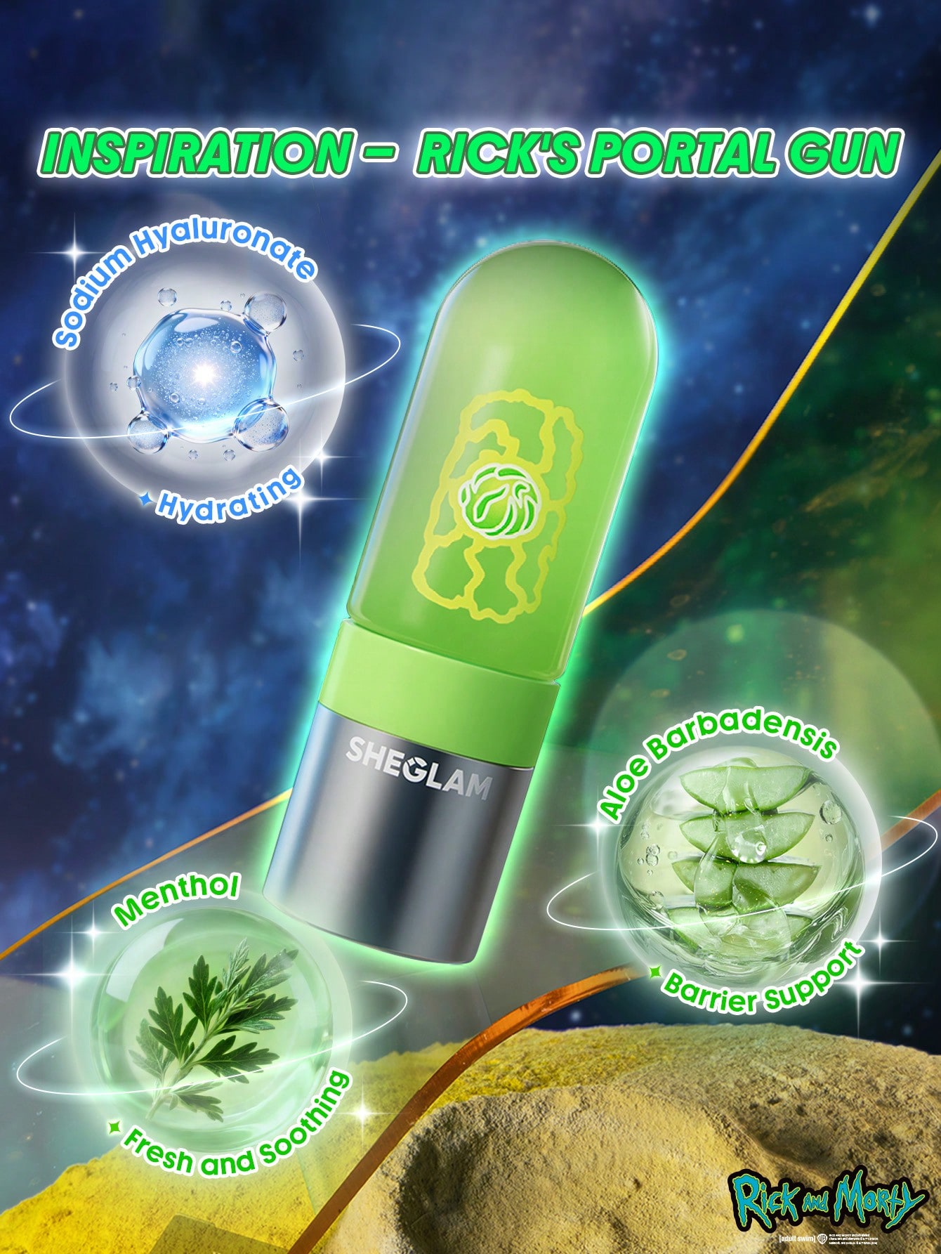 Rick and Morty X SHEGLAM Portal Fuel Long-Lasting Jelly Primer 4