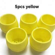5/10/20pcs Mini Flower Pots For Succulents Small Plants DIY Interchangeable Planters With Drainage Hole Water Reservoir Cute Desktop Decor - Multicolor - View 22