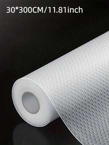1 Roll Non-Slip Waterproof Drawer Mat - Multi-Purpose EVA Material, Suitable For Kitchen, Bathroom, Desk, Refrigerator, Etc. It Is Washable, Oil-Resistant, Stain-Resistant, Has No Edge Binding, Is Easy To Cut, A Good Helper For Kitchen Organization, With A Simple Design And Smooth Surface. - Multicolor - View 11