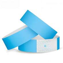 100pcs/Pack Disposable Waterproof Tear-Proof Identification Wristband, Guest Wristband For Events, Festivals, Exhibits, Concerts - Made Of Synthetic Paper, One-Time Use Wristbands,Christmas - Multicolor - View 15