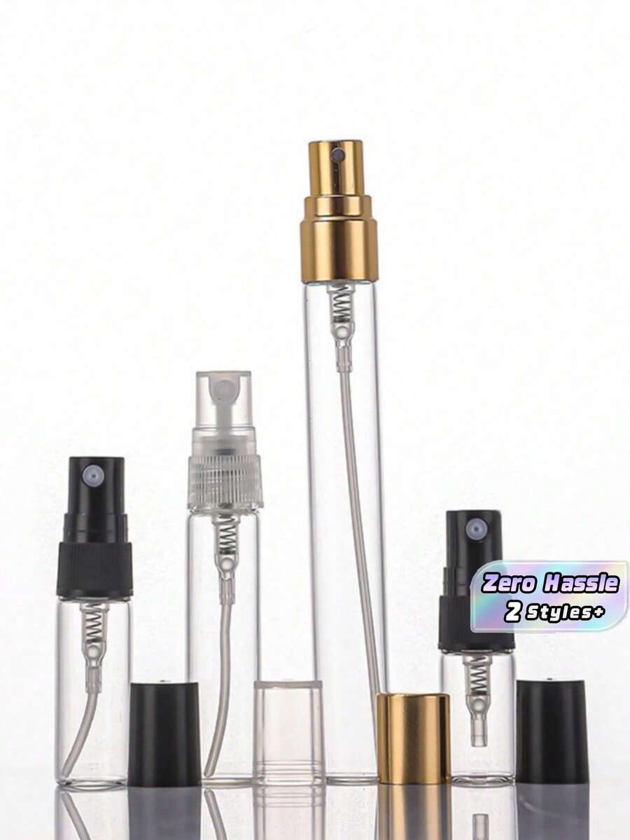 20 件套夏季旅行便携喷雾香水瓶套装,3ml/2ml 容量,适用于香水样品、细雾喷雾瓶、保湿喷雾瓶、香水分装工具和 DIY 香水容器,便携易带。 - 彩色 - 查看 1