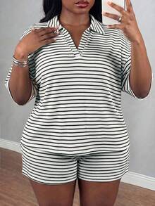 Slaydiva Bộ jumpsuit mùa hè thanh lịch dành cho nữ, màu xanh lá cây, cổ yếm, khoét eo, dáng rộng, kiểu harem, trang phục thường ngày năng động, đi nghỉ mát, phong cách đường phố thời thượng dành cho phái nữ. - màu nâu - Xem 6
