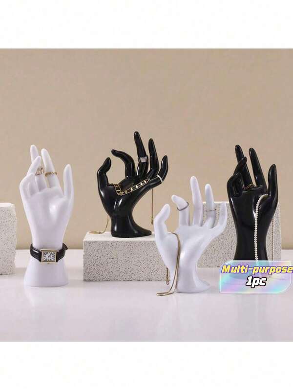 SHEIN Handmade Artistic Shaped Desktop Organizer Rack, Suitable For Displaying Rings, Bracelets, Watches And Other Items