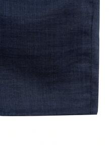 Manfinity KASUA Pantalones cortos de playa casuales de unicolor con cordón y bolsillos para hombres, vacaciones - Azul Marino - Ver 5
