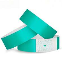 100pcs/Pack Disposable Waterproof Tear-Proof Identification Wristband, Guest Wristband For Events, Festivals, Exhibits, Concerts - Made Of Synthetic Paper, One-Time Use Wristbands,Christmas - Multicolor - View 16