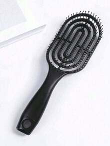1/2PCS Macaron Color Hollow Massage Hair Brush, Wet & Dry Detangling Comb For Voluminous Hair, Travel Essential For Women Men, Back To School Vacation, Hair Styling Tool - Multicolor - View 13