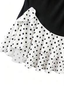 SHEIN Franclia Women Short Dresses - Black - View 6