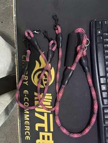 Gradient Color Dog Leash, Lightweight Soft Handle Dog Traction Rope, Suitable For Small/Medium Dogs, Double-Headed Leash For Walking Two Dogs - Multicolor - View 20