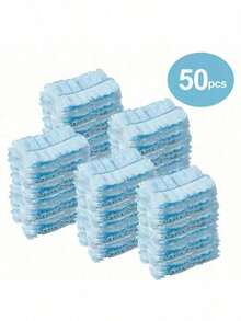 50/30/10 chiếc, Khăn lau bụi dùng một lần, Khăn lau bụi tĩnh điện thay thế - Dễ dàng lau bụi cho đồ điện tử, đồ nội thất, rèm cửa và quạt trần - Vật tư vệ sinh, Phụ kiện vệ sinh - Nhiều màu - Xem 6