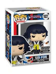 Funko Pop! Animation Bleach Soi Fon Vinyl Figure #1827, Entertainment Earth Exclusive Sticker, Boxed Window Display Collectible, Cute Desk Decor, Gift For Fans - 1PC - View 8