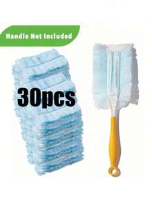 50/30/10 chiếc, Khăn lau bụi dùng một lần, Khăn lau bụi tĩnh điện thay thế - Dễ dàng lau bụi cho đồ điện tử, đồ nội thất, rèm cửa và quạt trần - Vật tư vệ sinh, Phụ kiện vệ sinh - Nhiều màu - Xem 7