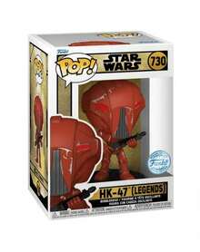 Funko Pop Star Wars HK-47 #730 Legends Special Edition Bobble-Head Vinyl Figure Collectible With Display Base And Official Box Packaging - Multicolor - View 9