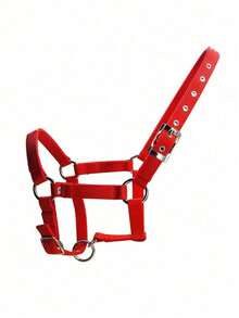 Bridão de Cavalo Resistente ao Desgaste, Bridão, Bridão Equestre, Equipamento de Estábulo de Cavalo, Guia de Caminhada de Cavalo, Bridão de Fita - Multicolorido - Visão 24