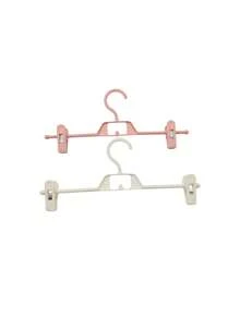 2Pcs/5Pcs Retractable Stackable Pants Hangers, Adjustable Rotating Trousers Clips, Seamless Skirt Hooks, Multifunctional Storage Hangers For Home Wardrobe & Retail Store Display - Multicolor - View 4