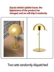 Adjustable Ironwork Hat Display Stand And Wig Holder For Stylish Storage Solutions At Home, Salons, And Shop Counters - Available In Elegant Gold, Sleek Black, And Classic Silver Finishes For - Multicolor - View 13