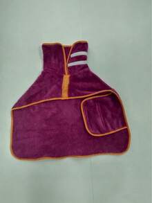 Fleece Dog Sweater, Warm Winter Pet Clothes For Small, Medium, Large Dogs, Soft Pullover, Puppy Sportswear For Cold Weather - Burgundy - View 5