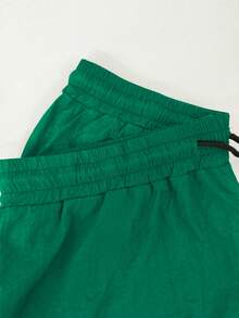 Sport MetroGents Men's Drawstring Casual Elastic Waist Sports Pants, Versatile For Summer, Gym - Mint Green - View 7
