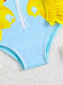 Body bébé nouveau-né mignon avec appliqués, broderie et patchwork en maille - Multicolore - Voir 6
