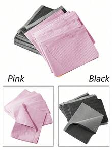 20Pcs Disposable Table Covers - Foldable Cleaning Pads For Nail Salons, Dental Clinics & Medical Use, Disposable For Manicure, Tattoo & Beauty Treatments - Multicolor - View 5