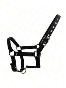 Bridão de Cavalo Resistente ao Desgaste, Bridão, Bridão Equestre, Equipamento de Estábulo de Cavalo, Guia de Caminhada de Cavalo, Bridão de Fita - Multicolorido - Visão 26