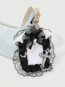 ROMWE Goth Keyrings & Keychains - Black - View 5