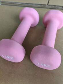 1 Peça Haltere com Acabamento Fosco Multicolorido, Equipamento de Fitness para Academia Doméstica de Ferro Fundido Sólido Unissex, Acessórios de Academia, Esporte, Academia, Exercício Doméstico, Haltere, Pesos de Academia, Pesos, Halteres Femininos, Halteres Masculinos - Multicolorido - Visão 10