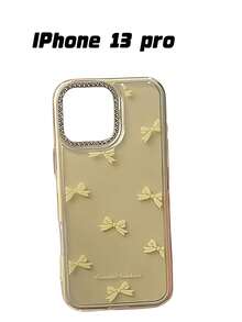 Luxury Rhinestone Lens Bow Phone Case Compatible With IPhone 17 16 15 14 Promax 13 Luxury Stylish Blingbling Protect Back Cover - Yellow - View 16