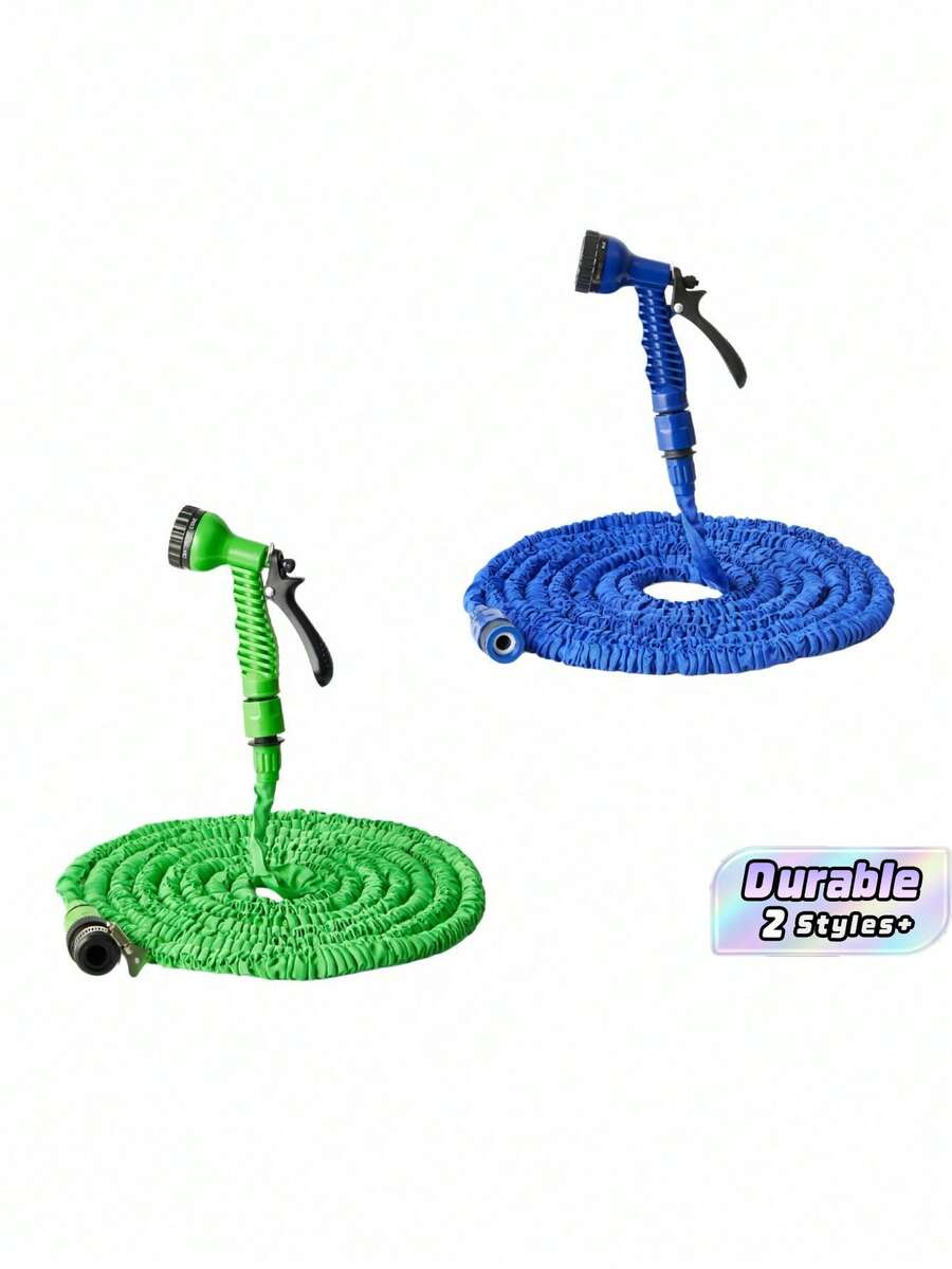 Ống dẫn nước co giãn bán chạy nhất, súng phun rửa xe áp lực cao dùng trong gia đình, ống tưới cây và hộp đựng đồ làm vườn đa năng. - Nhiều màu - Xem 1