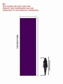 1pc Deep Purple Sheer Fabric Wedding Arch - Large Romantic Voile Decor, Suitable For Ceremony, Reception And Party Decorations, Perfect Choice For Wedding Season And Party Decorations - Dark Purple - View 3